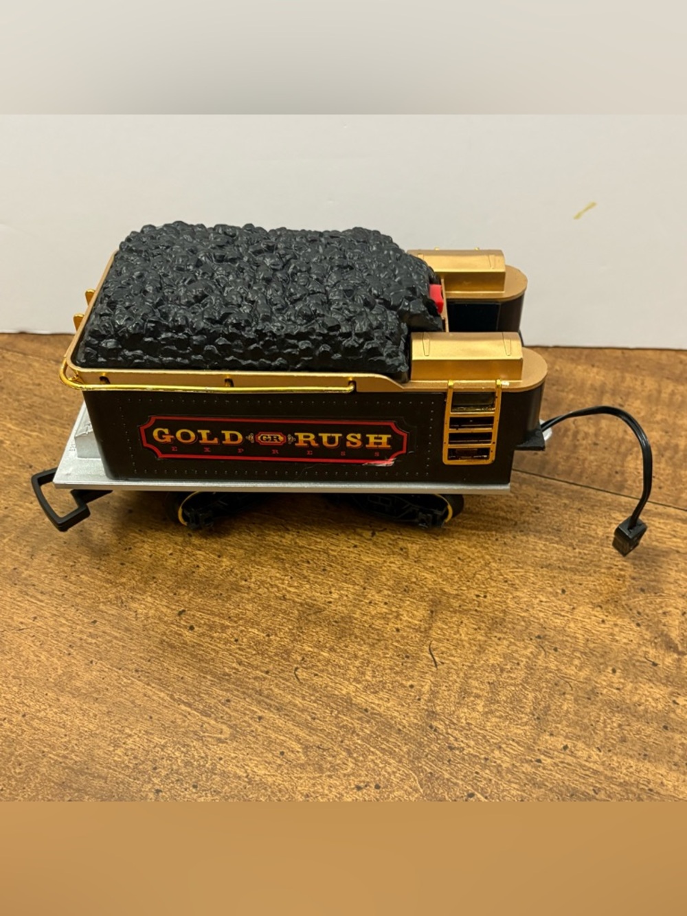 New Bright Ind-co. Vintage Gold Rush Express G Train Coal Untested